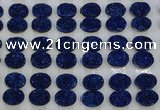 CGC173 12*16mm oval druzy quartz cabochons wholesale