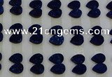 CGC230 10*14mm flat teardrop druzy quartz cabochons wholesale