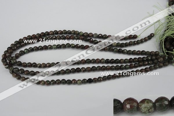 CGG01 15.5 inches 6mm faceted round ghost gemstone beads wholesale