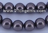 CGL411 2PCS 16 inches 25mm round dyed plastic pearl beads wholesale