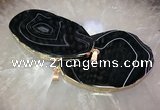 CGP2018 30*50mm - 50*80mm freeform agate slab pendants wholesale