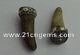 CGP398 20*70mm ox horn pendants wholesale