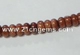 CGS62 15.5 inches 4*6mm rondelle goldstone beads wholesale