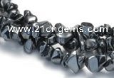 CHE09 34 inches hematite chips beads strand Wholesale