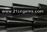 CHE171 15.5 inches 10*20mm cone hematite beads wholesale