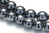 CHE19 16 inches 10mm & 12mm round hematite beads Wholesale