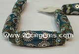 CIB06 17*60mm rice fashion Indonesia jewelry beads wholesale