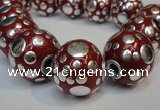 CIB253 22mm round fashion Indonesia jewelry beads wholesale