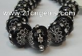 CIB274 14*16mm rondelle fashion Indonesia jewelry beads wholesale