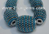 CIB432 14*21mm drum fashion Indonesia jewelry beads wholesale