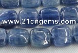 CKC521 15.5 inches 8mm square natural Brazilian kyanite beads