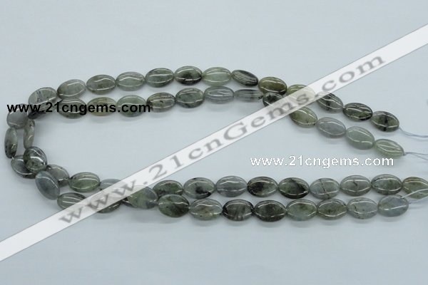 CLB112 15.5 inches 10*14mm oval labradorite gemstone beads wholesale