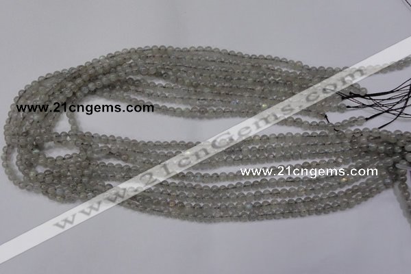 CLB18 15.5 inches 4mm round labradorite gemstone beads wholesale