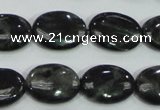 CLB312 15.5 inches 13*18mm oval black labradorite gemstone beads