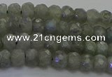 CLB771 15.5 inches 2.5*4mm faceted rondelle labradorite beads