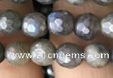 CLB881 15.5 inches 6mm faceted round AB-color labradorite beads