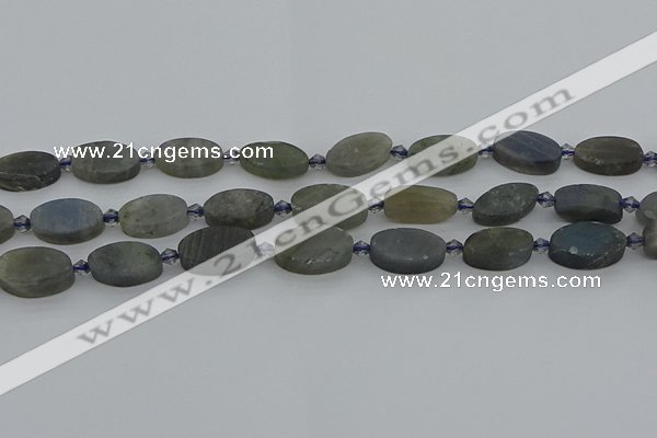 CLB976 15.5 inches 10*16mm oval labradorite gemstone beads