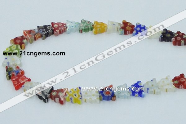CLG595 16 inches 10*12mm butterfly lampwork glass beads wholesale