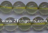 CLQ353 15 inches 10mm round natural lemon quartz beads wholesale