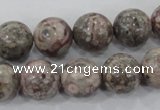 CMB06 15.5 inches 14mm round natural medical stone beads wholesale