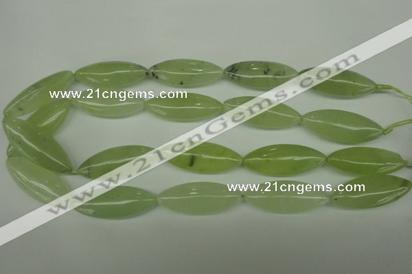 CME14 15.5 inches 15*40mm marquise New jade gemstone beads
