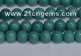 CMJ289 15.5 inches 6mm round Mashan jade beads wholesale