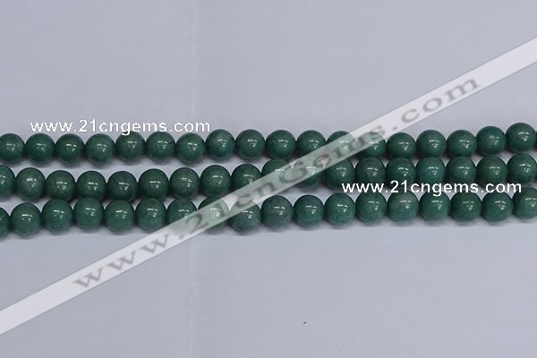 CMJ292 15.5 inches 12mm round Mashan jade beads wholesale