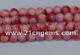 CMJ617 15.5 inches 4mm round rainbow jade beads wholesale