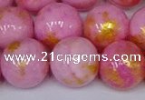 CMJ919 15.5 inches 12mm round Mashan jade beads wholesale