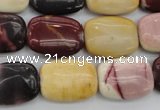 CMK98 15.5 inches 15*20mm rectangle mookaite beads wholesale