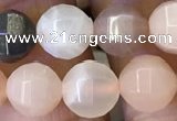 CMS1471 15.5 inches 8mm faceted round moonstone beads wholesale
