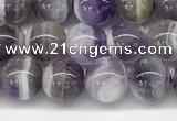 CNA1155 15.5 inches 6mm round natural dogtooth amethyst beads