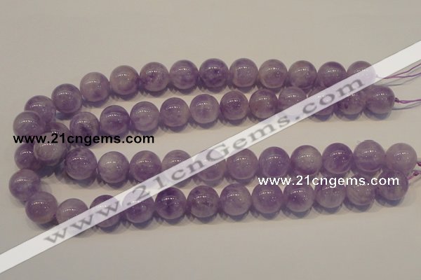 CNA301 15.5 inches 10mm round natural lavender amethyst beads