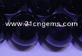 CNA567 15.5 inches 18mm round AA grade natural dark amethyst beads