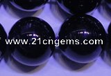 CNA577 15.5 inches 18mm round AAA grade natural dark amethyst beads