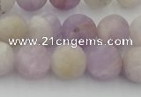 CNA673 15.5 inches 10mm round matte lavender amethyst beads