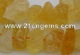 CNG1133 15.5 inches 8*12mm - 13*18mm nuggets citrine beads