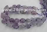 CNG1822 15.5 inches 20*25mm - 25*30mm nuggets amethyst beads