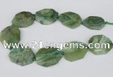 CNG2148 15.5 inches 30*40mm - 35*45mm freeform agate gemstone beads