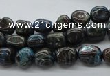 CNG221 15.5 inches 8*10mm nuggets stripe jasper gemstone beads