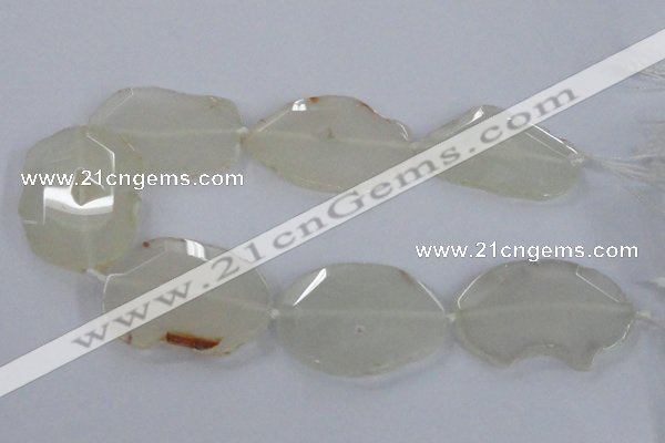 CNG2535 15.5 inches 40*45mm - 45*55mm freeform druzy agate beads