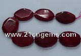 CNG2656 15.5 inches 38*48mm - 42*55mm freeform agate beads