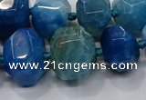 CNG3178 15.5 inches 12*16mm - 25*30mm nuggets agate beads