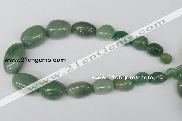 CNG60 15.5 inches 10*14mm - 20*35mm nuggets green aventurine beads