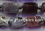 CNG6815 15.5 inches 5*8mm - 8*12mm nuggets botswana agate beads