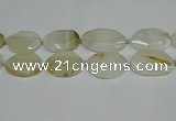 CNG7080 15.5 inches 25*35mm - 35*45mm faceted freeform agate beads