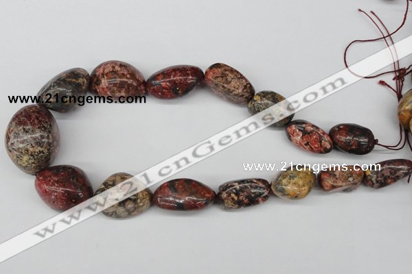 CNG75 15.5 inches 12*16mm - 20*30mm nuggets jasper gemstone beads