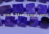 CNG7546 15.5 inches 6*8mm - 10*12mm freeform charoite beads