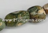 CNG81 15.5 inches 10*20mm - 20*35mm nuggets rhyolite gemstone beads