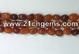 CNG8209 15.5 inches 12*16mm nuggets agate beads wholesale